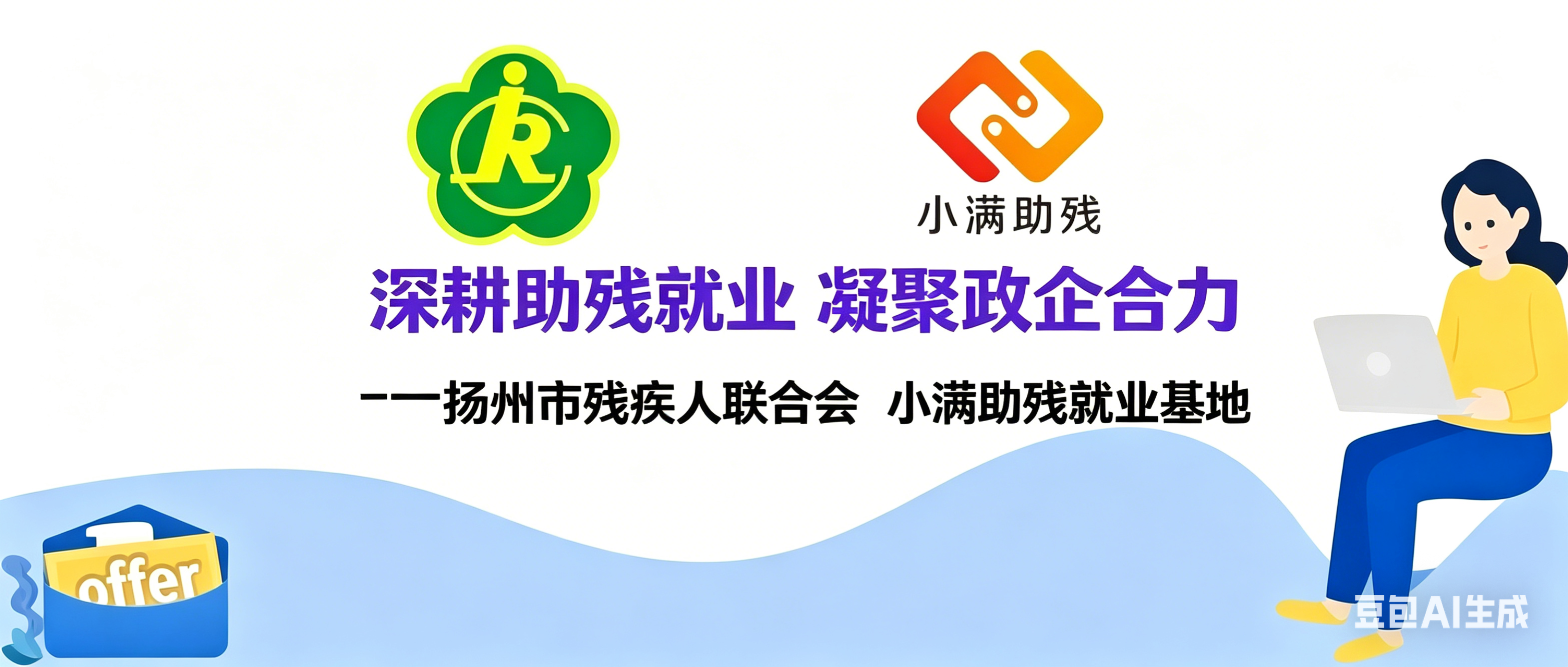 深耕助残就业，凝聚政企合力 —— 市残联与小满基地共话残疾人就业发展
